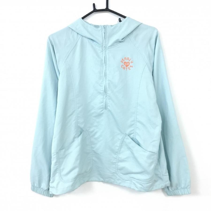 PEARLY GATES（パーリーゲイツ） ナイロンパーカー ライトブルー 薄手