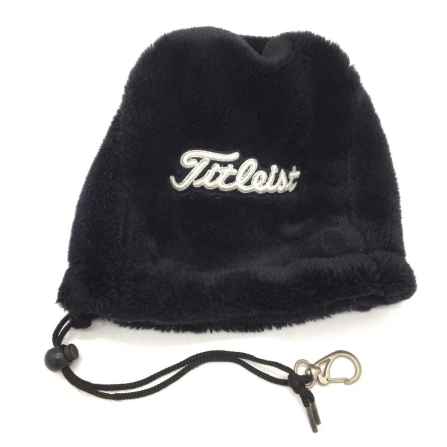10%OFF価格／TITLEIST タイトリスト アイアンカバー 黒×白 ボア