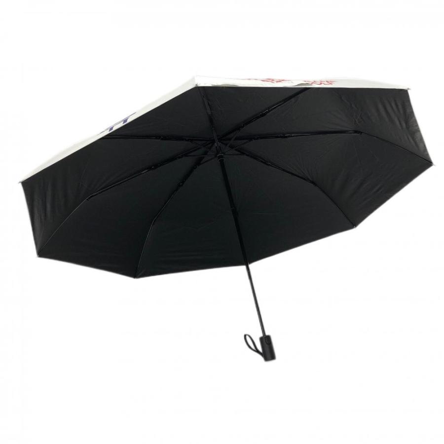 新品】ビームスゴルフ 晴雨兼用折り畳み傘 オフホワイト UVカット 自動