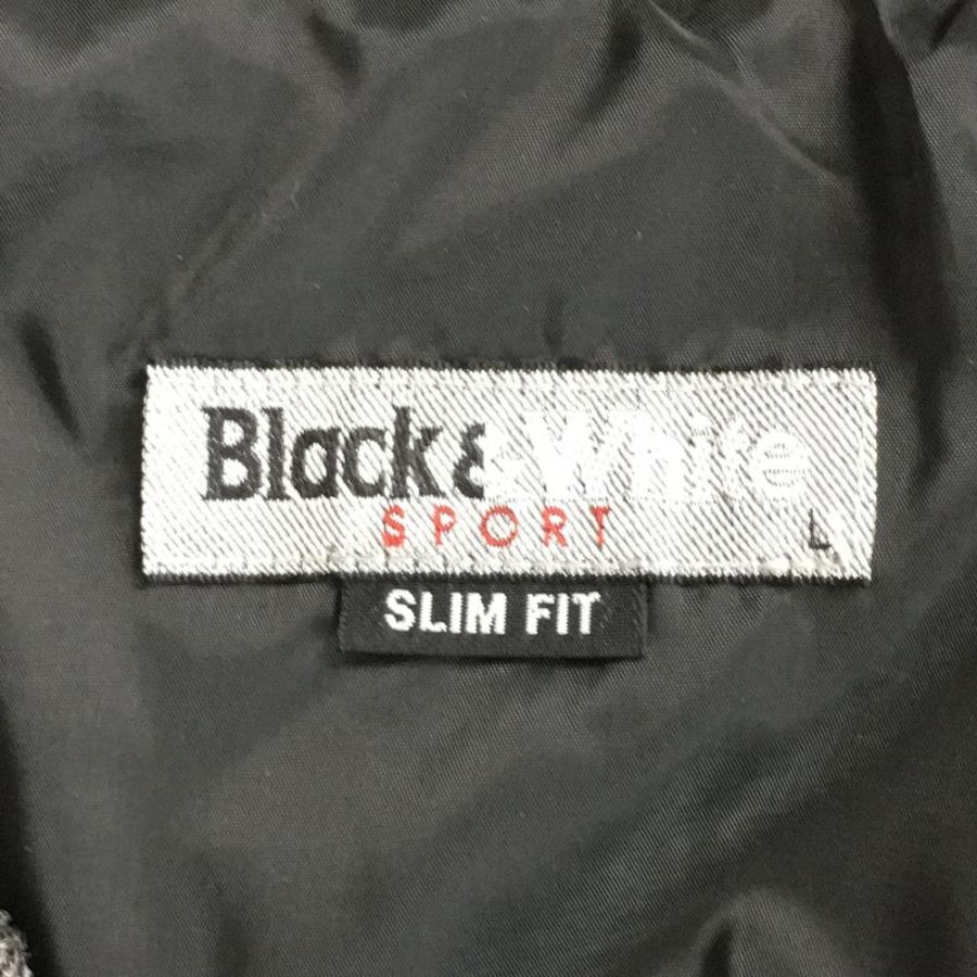 超美品】Black＆White ブラックアンドホワイト ダウンジャケット 黒