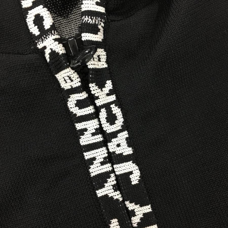 超美品】ジャックバニー ニットパーカー 黒×白 後ろセンターロゴ