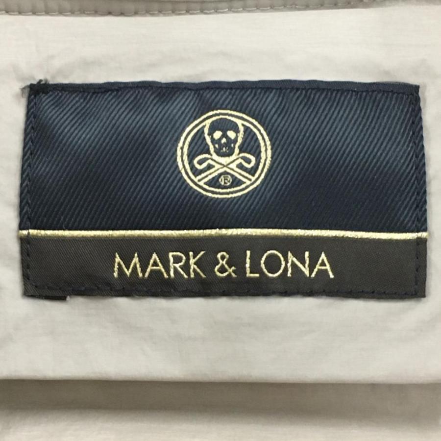MARK&LONA（マークアンドロナ） ダウンジャケット ベージュ×白