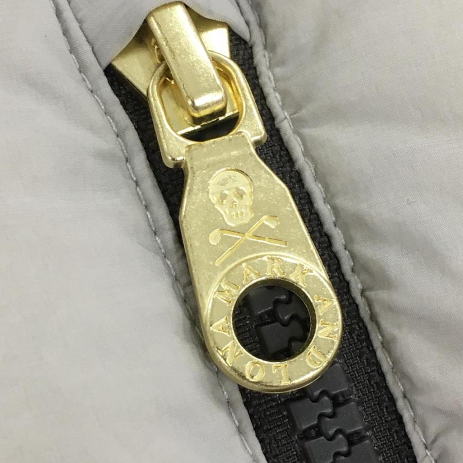 MARK&LONA（マークアンドロナ） ダウンジャケット ベージュ×白