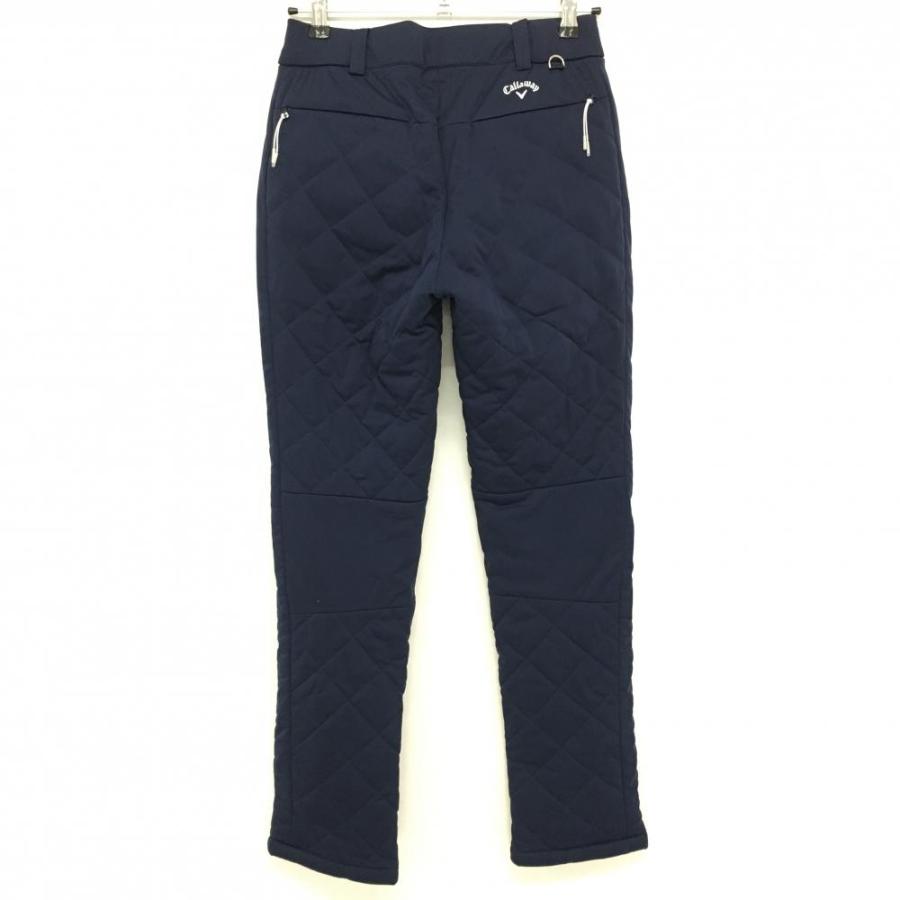 キャロウェイ 中綿パンツ ネイビー キルティング ストレッチ 防風