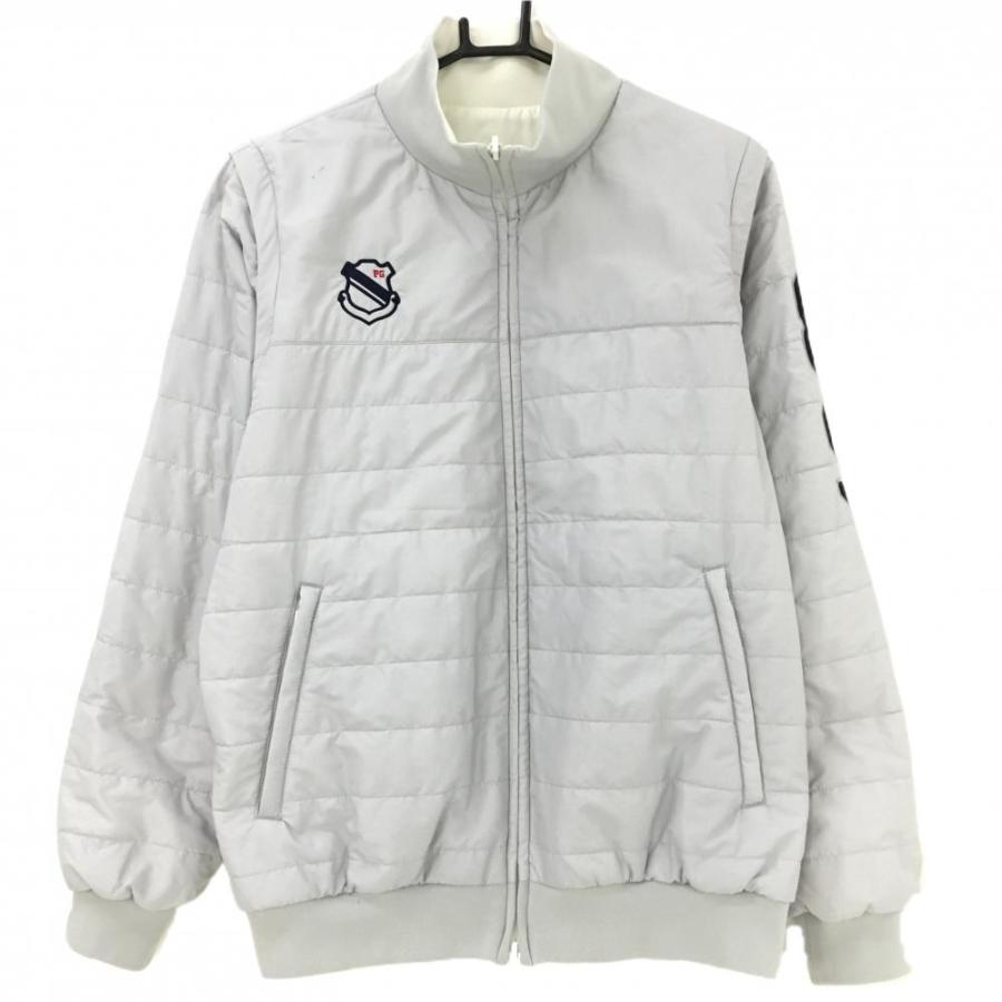 パーリーゲイツ 4WAYリバーシブル中綿ジャケット 白 裏グレー 複数