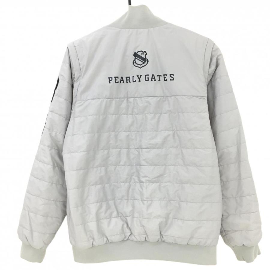 パーリーゲイツ 4WAYリバーシブル中綿ジャケット 白 裏グレー 複数