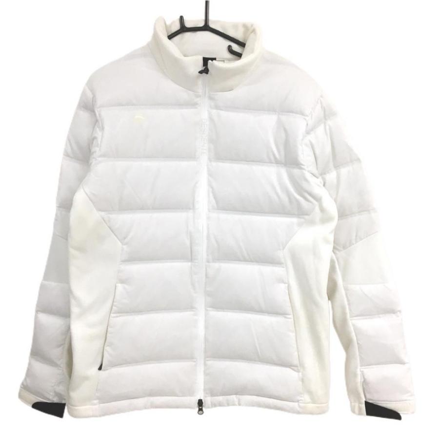 デサントゴルフ ダウンジャケット 白 中田英寿 軽量 メンズ XO(2XL