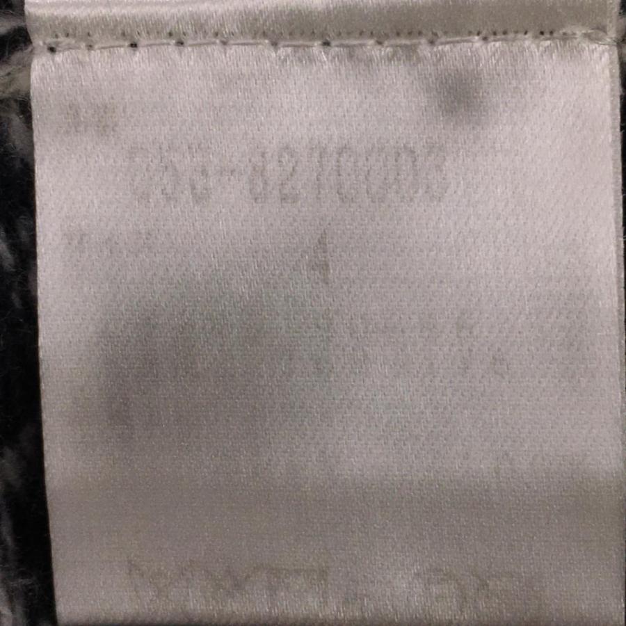 美品】パーリーゲイツ セーター 白×ネイビー 千鳥格子 カシミヤ混