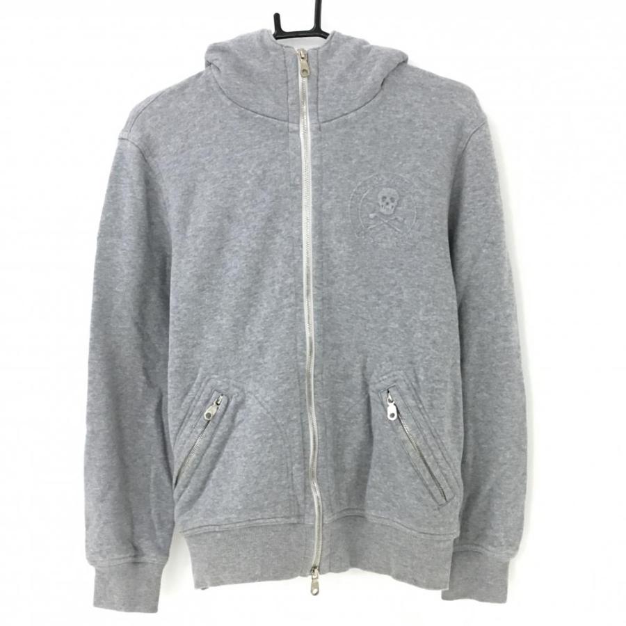 MARK&LONA（マークアンドロナ） スウェットパーカー グレー スカル
