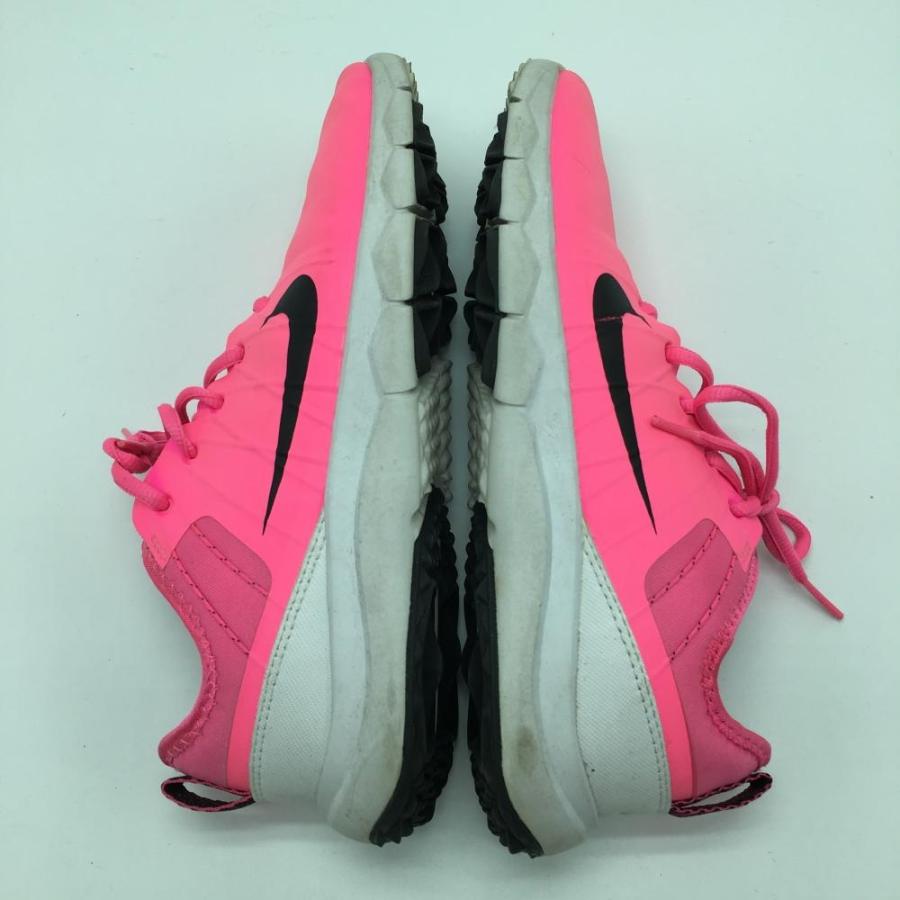 NIKE（ナイキ） ゴルフシューズ 蛍光ピンク×黒 スパイクレス 776094