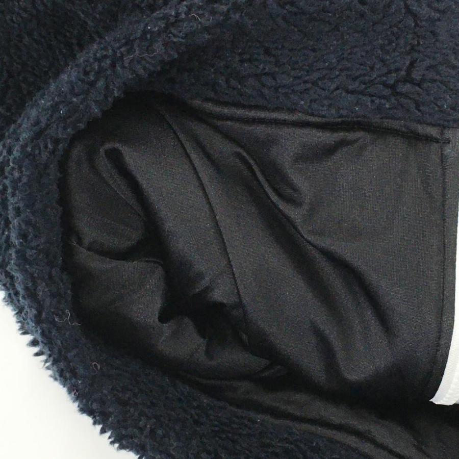 超美品】マスターバニー ボアジャケット ネイビー×白 10周年 襟裏起毛