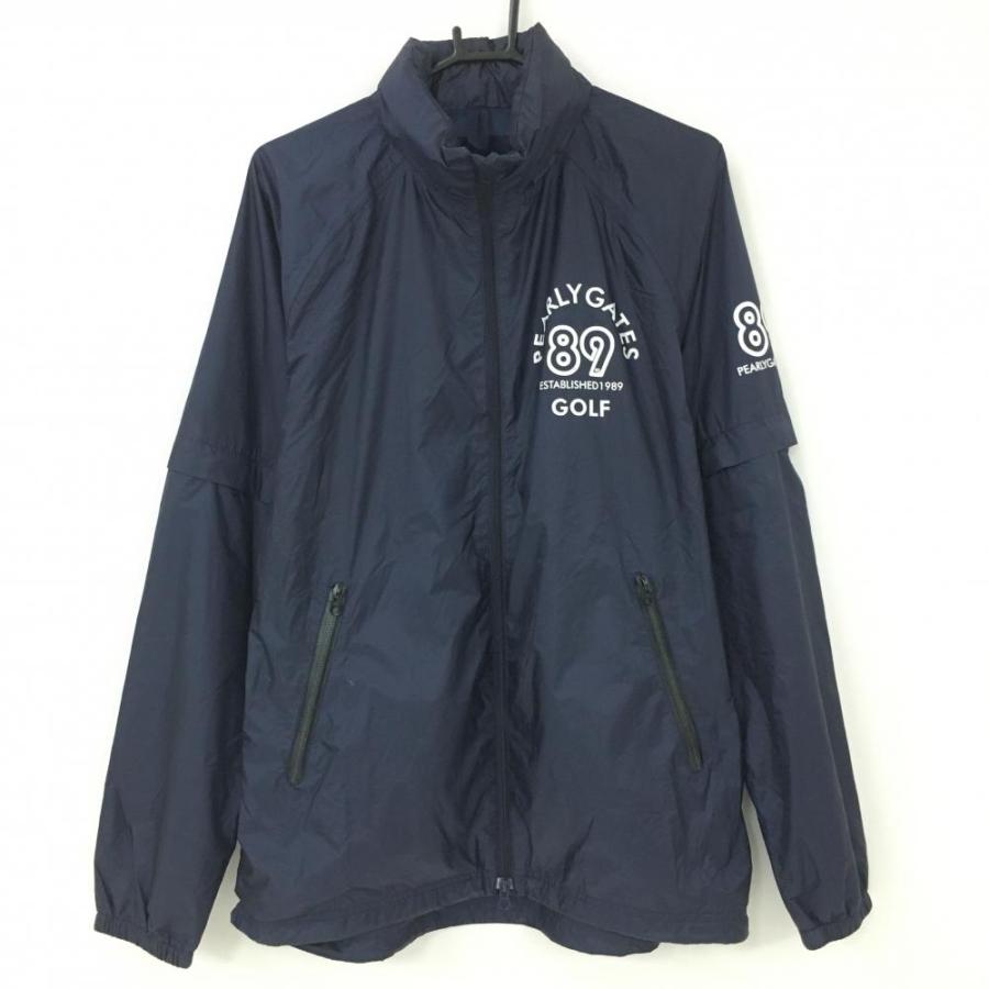 パーリーゲイツ 中綿ナイロンジャケット リバーシブル ベスト 4way 1