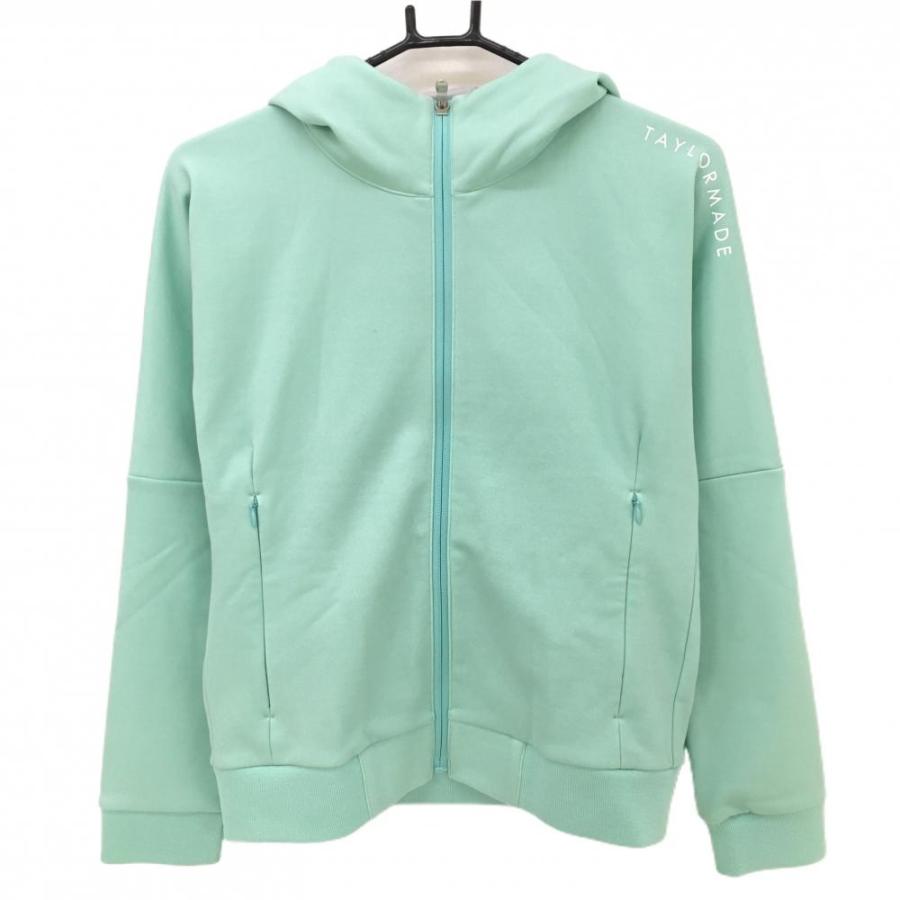 テーラーメイド ジップパーカー ミントグリーン 裏起毛 レディース M