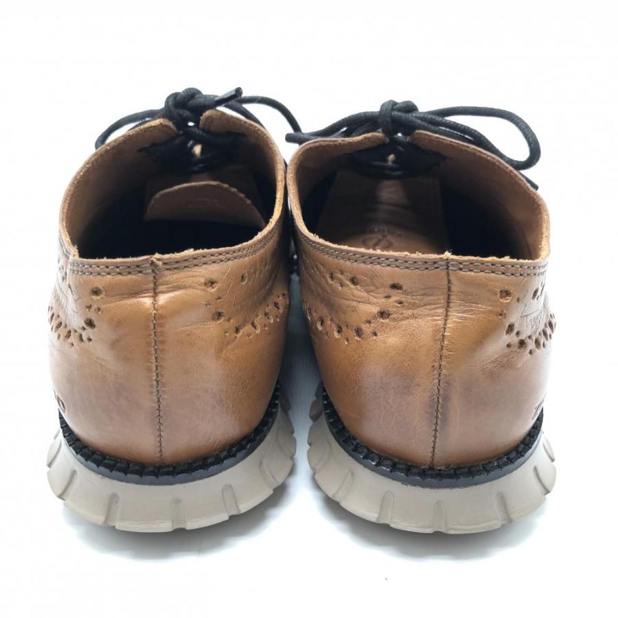 コールハーン ゴルフシューズ ブラウン C30277 ZEROGRAND スパイクレス