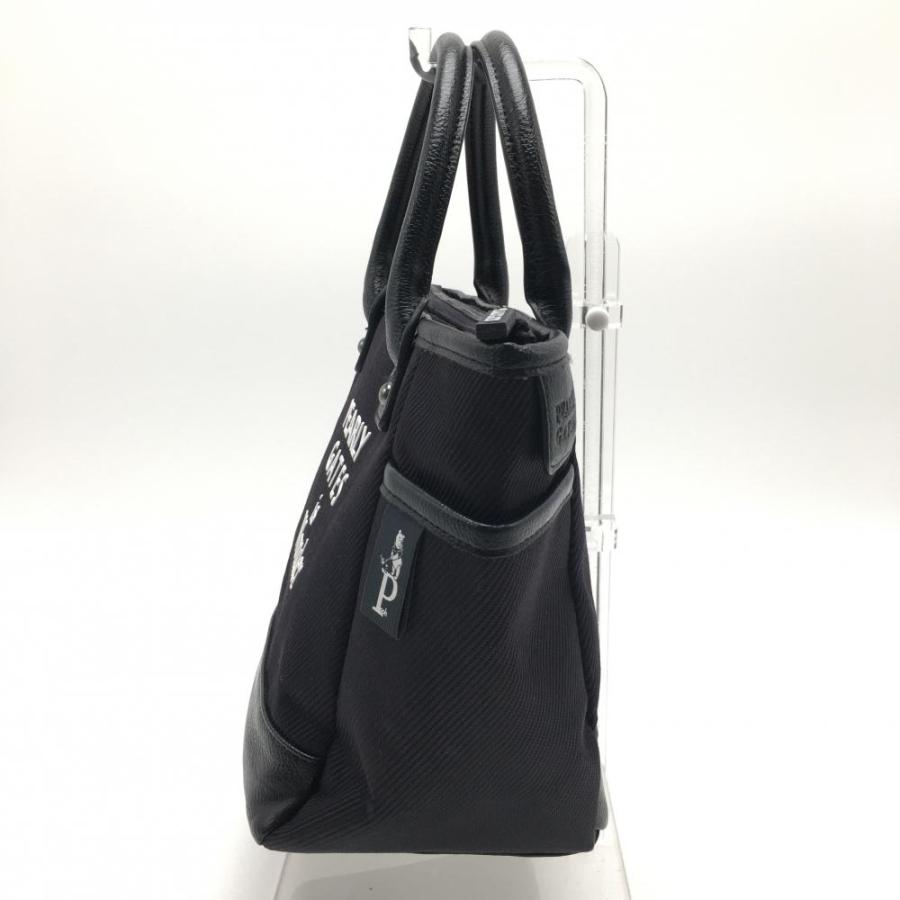 超美品】パーリーゲイツ×ディズニー カートバッグ 黒×白 プーさん