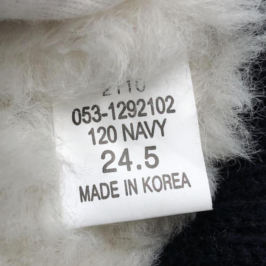 新品】パーリーゲイツ ゴルフシューズ ショートブーツ ネイビー×白 053