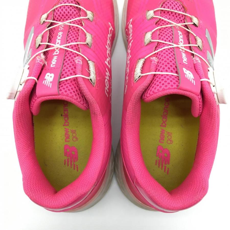ニューバランス ゴルフシューズ ピンク JGBS996P BOA スパイクレス