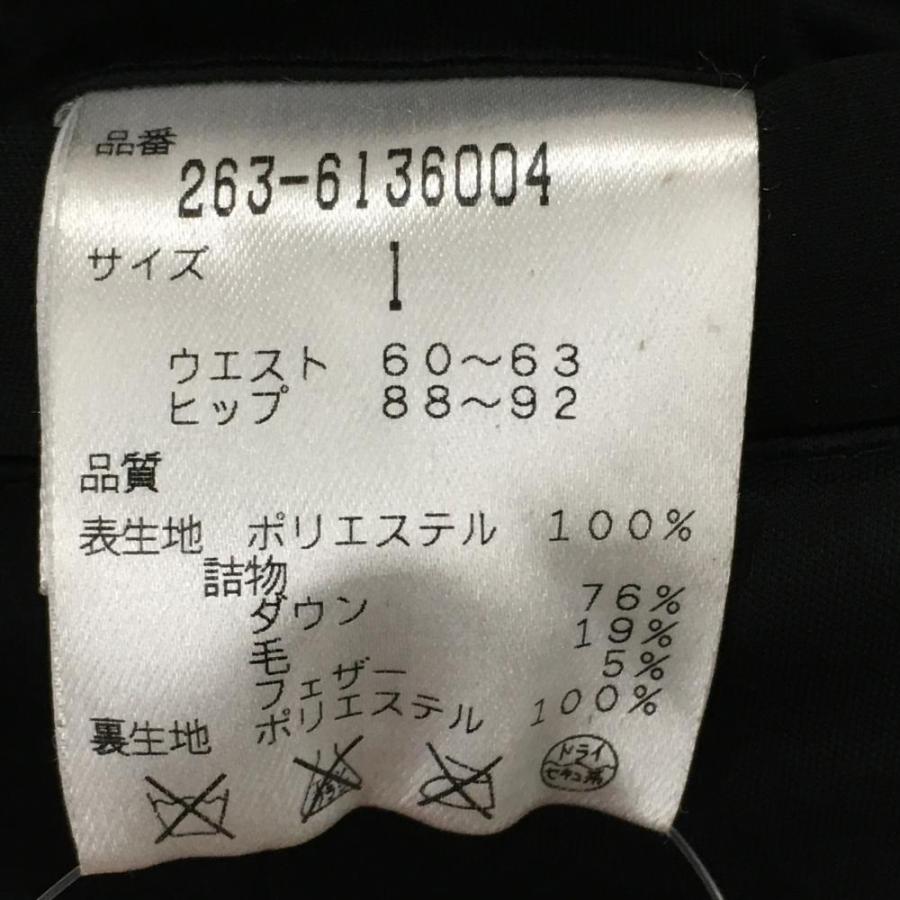 美品】ジャックバニー ダウンパンツ 黒 軽量 レディース 1(M) ゴルフ