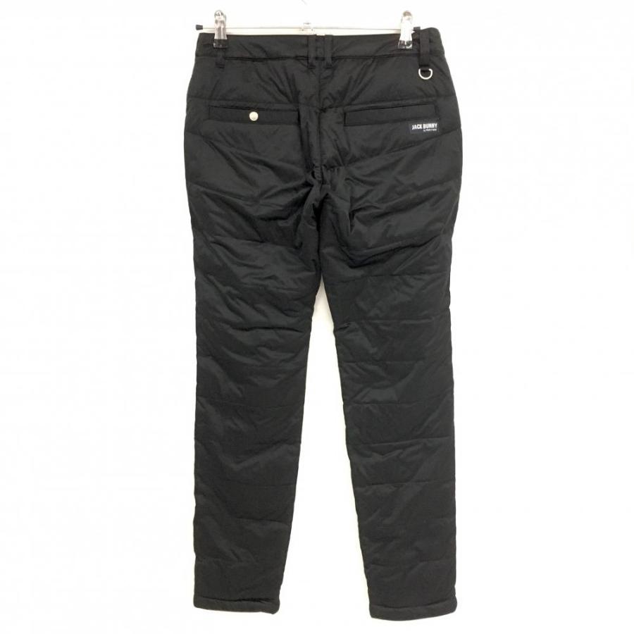美品】ジャックバニー ダウンパンツ 黒 軽量 レディース 1(M) ゴルフ