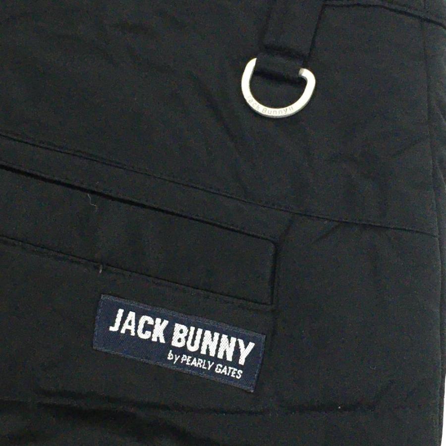 美品】ジャックバニー ダウンパンツ 黒 軽量 レディース 1(M) ゴルフ