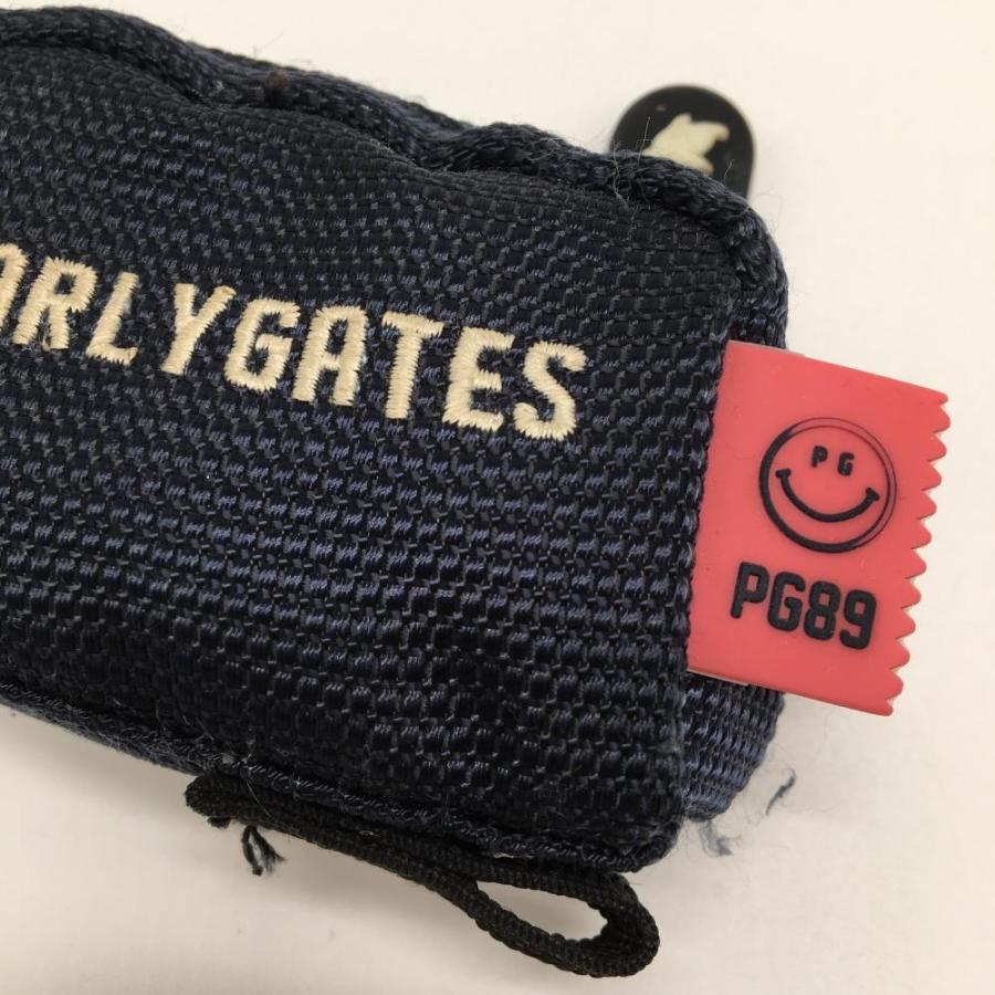 パーリーゲイツ ボールケース ネイビー ニコちゃん ポーチ スマイル