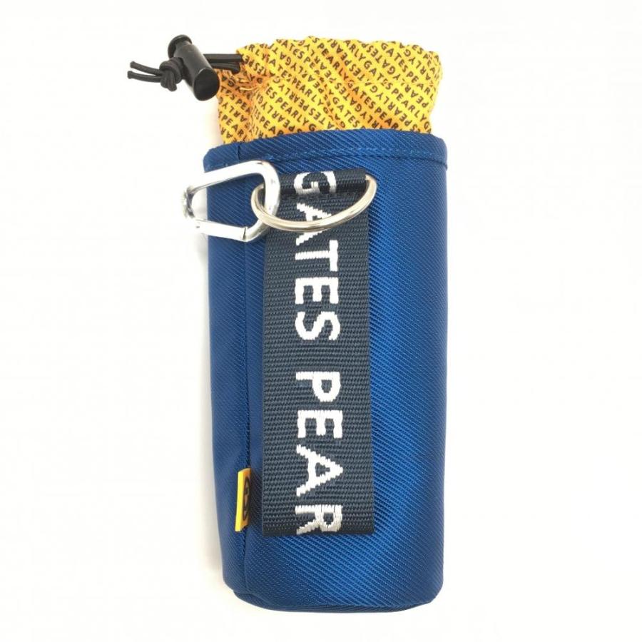 超美品】パーリーゲイツ ペットボトルホルダー ネイビー×オレンジ