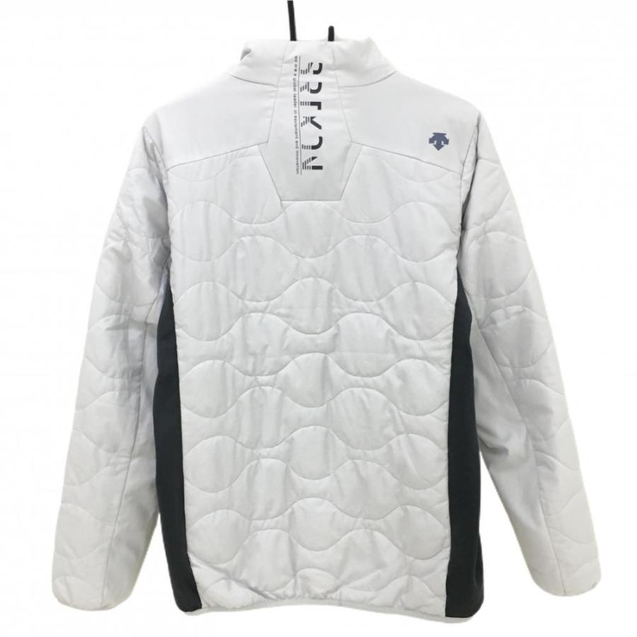 SRIXON 【超美品】スリクソンbyデサント 中綿ジャケット ライトグレー