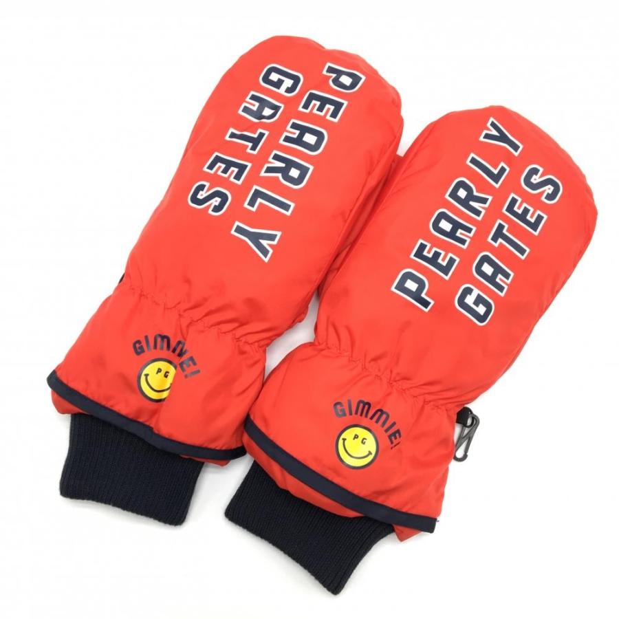 PEARLY GATES（パーリーゲイツ） 【美品】パーリーゲイツ 手袋 レッド