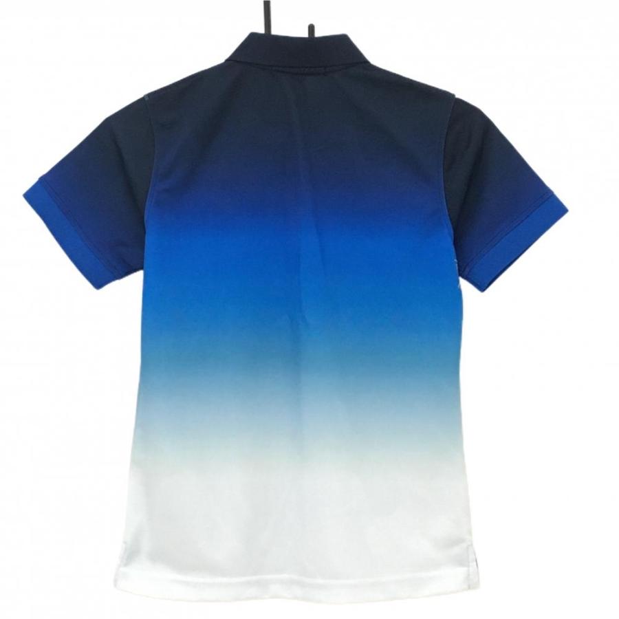 MARK&LONA（マークアンドロナ） 半袖ポロシャツ ネイビー×ライトブルー