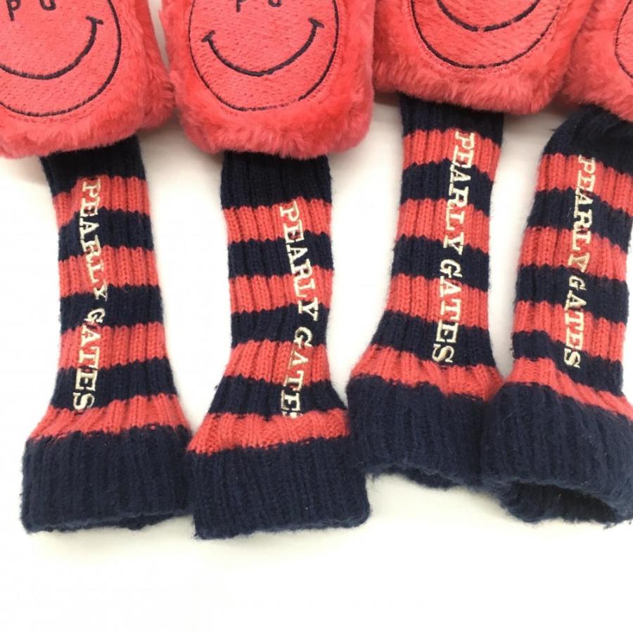 PEARLY GATES（パーリーゲイツ） ヘッドカバー5点セット FW×3、UT