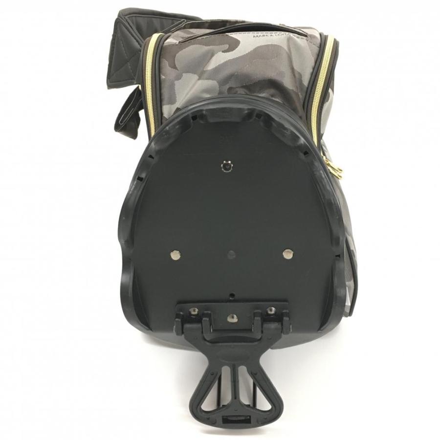 MARK&LONA（マークアンドロナ） スタンド式キャディバッグ ブラウン×黒