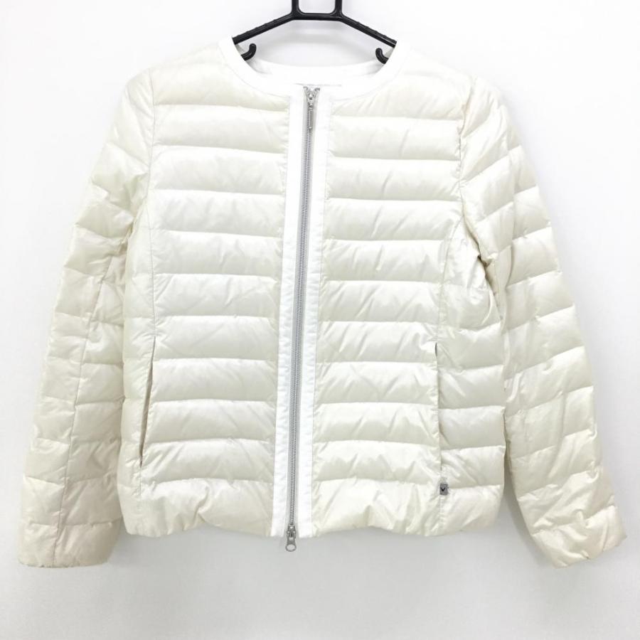 Callaway（キャロウェイ） ダウンジャケット アイボリー ノーカラー