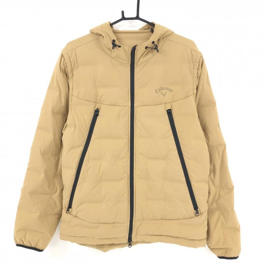 Callaway（キャロウェイ） 2WAYダウンジャケット ライトブラウン 軽量