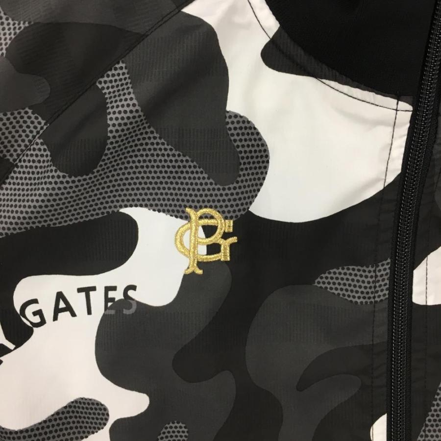 PEARLY GATES（パーリーゲイツ） ジャケットブルゾン グレー×白 迷彩
