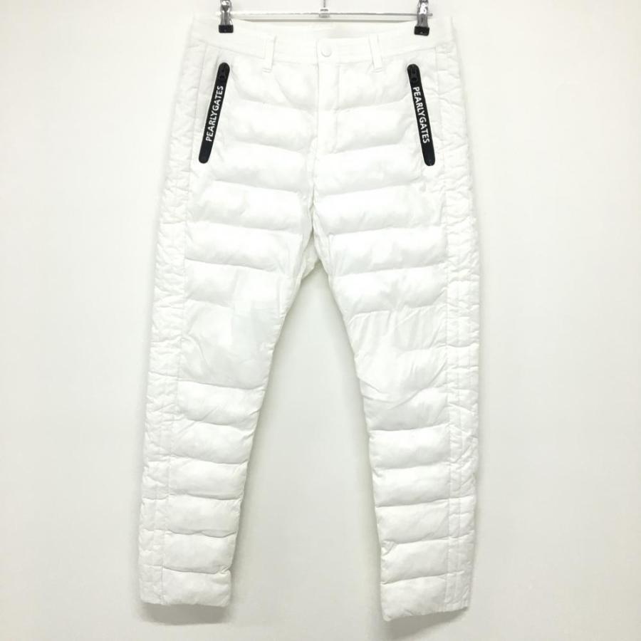 PEARLY GATES（パーリーゲイツ） 中綿パンツ 白 メンズ 6(XL) ゴルフ