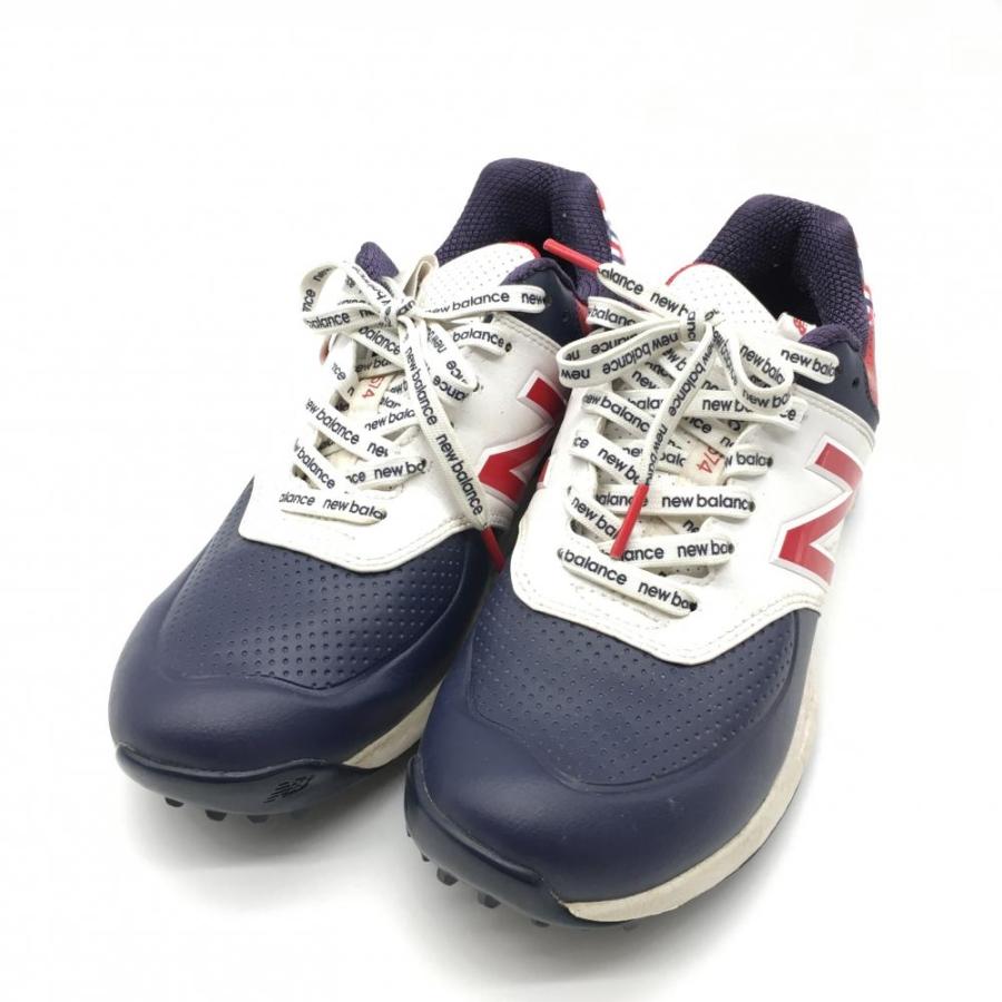 New Balance（ニューバランス） ゴルフシューズ ネイビー×レッド