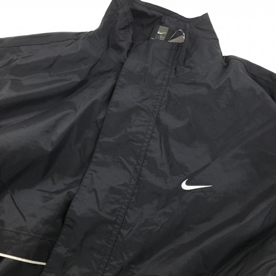 新品】ナイキ レインウェア上下セット（2WAYジャケット×パンツ）黒 袖
