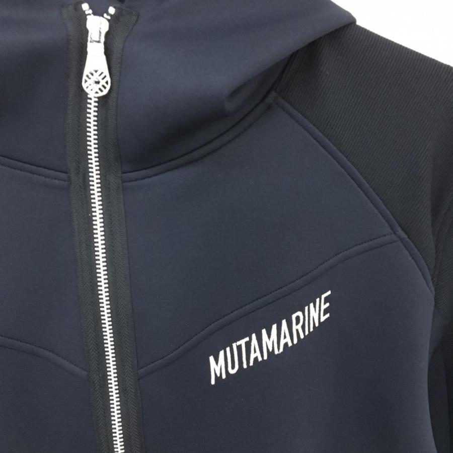 muta MARINE（ムータマリン） 【新品】ムータマリン ジップパーカー 黒