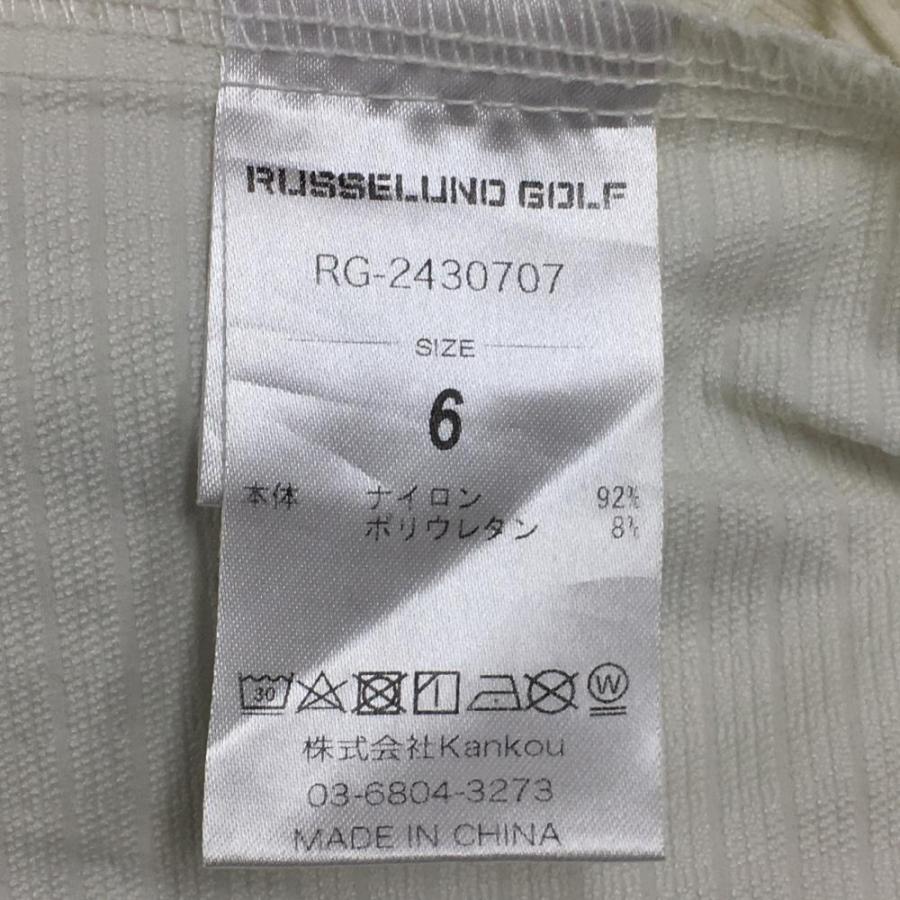 Russeluno（ラッセルノ） ラッセルノゴルフ パンツ 白×ブルー 複数