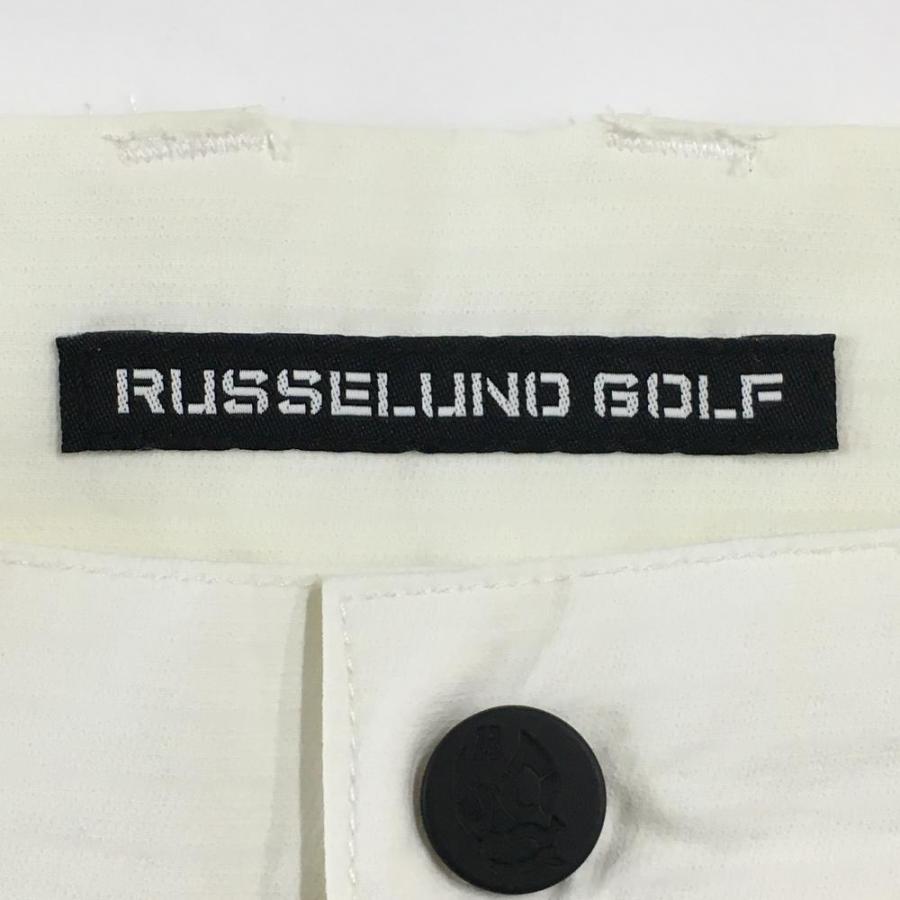 Russeluno（ラッセルノ） ラッセルノゴルフ パンツ 白×ブルー 複数