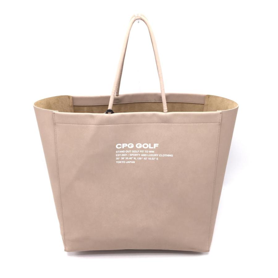 CPG GOLF 【未使用品】CPG ビッグトートバッグ ベージュ ロッカー