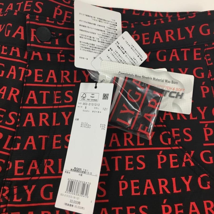 PEARLY GATES（パーリーゲイツ） 【新品】パーリーゲイツ パンツ 黒