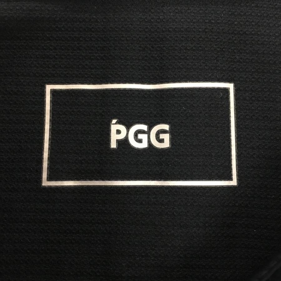 PGG 【超美品】PGGパーリーゲイツ 半袖ポロシャツ ダークネイビー 後