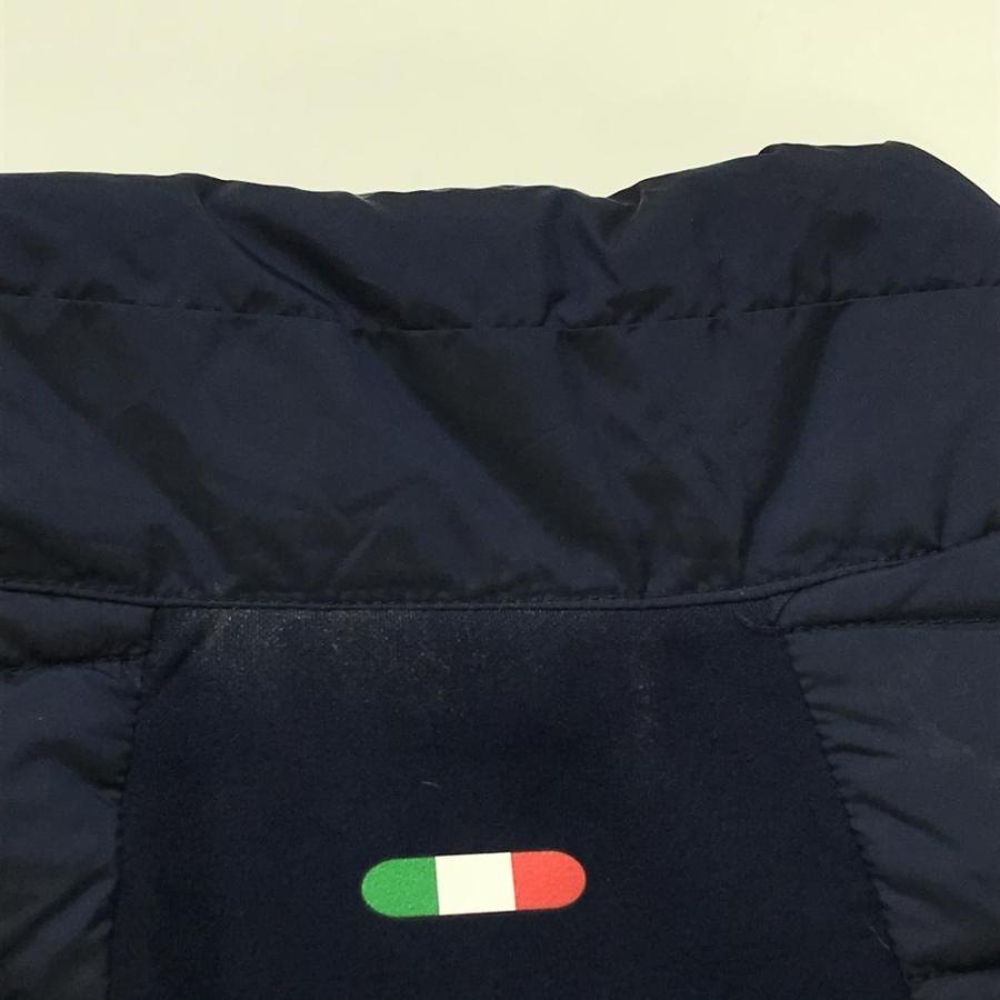 Kappa（カッパ） 【美品】カッパ ダウンジャケット ネイビー 軽量 ロゴ