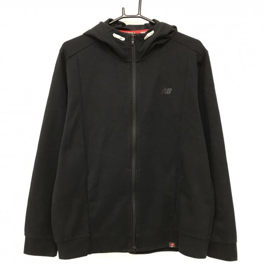 New Balance Golf（ニューバランスゴルフ） ジップパーカー 黒 バック