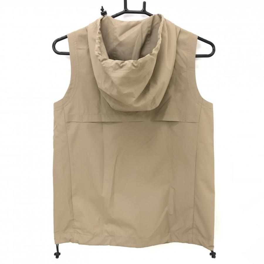 CPG GOLF 【新品】CPG フード付きアウターベスト ベージュ×黒