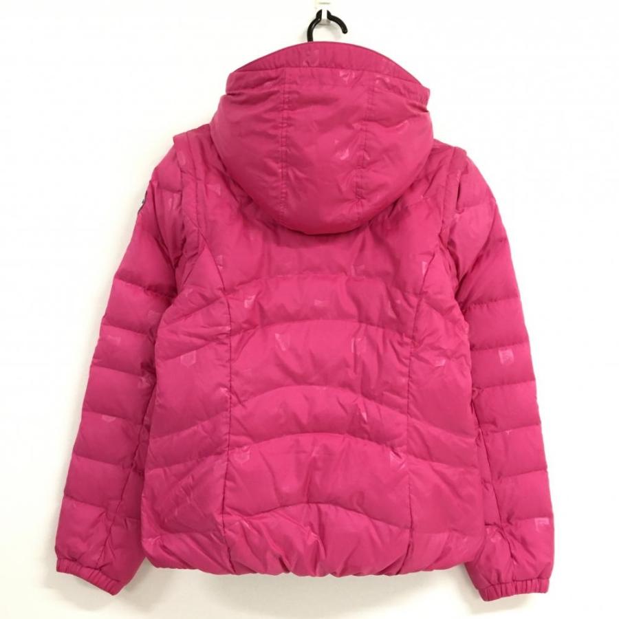 Callaway（キャロウェイ） リバーシブルダウンジャケット ピンク 総柄