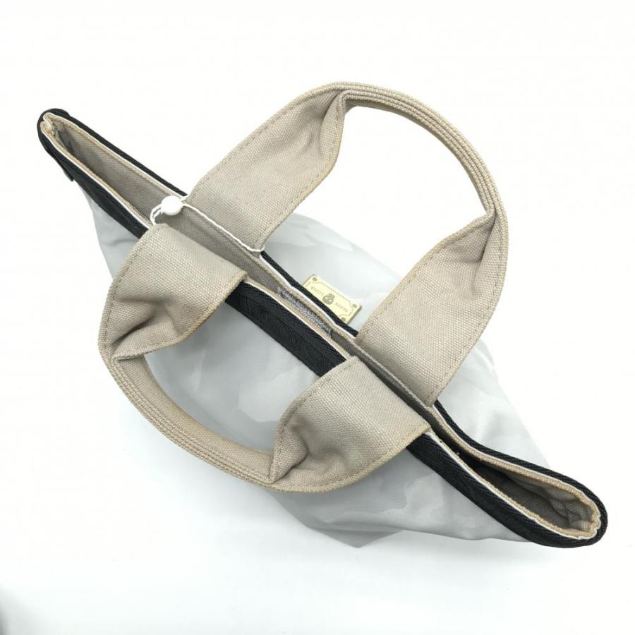 MARK&LONA（マークアンドロナ） カートバッグ ライトグレー×黒