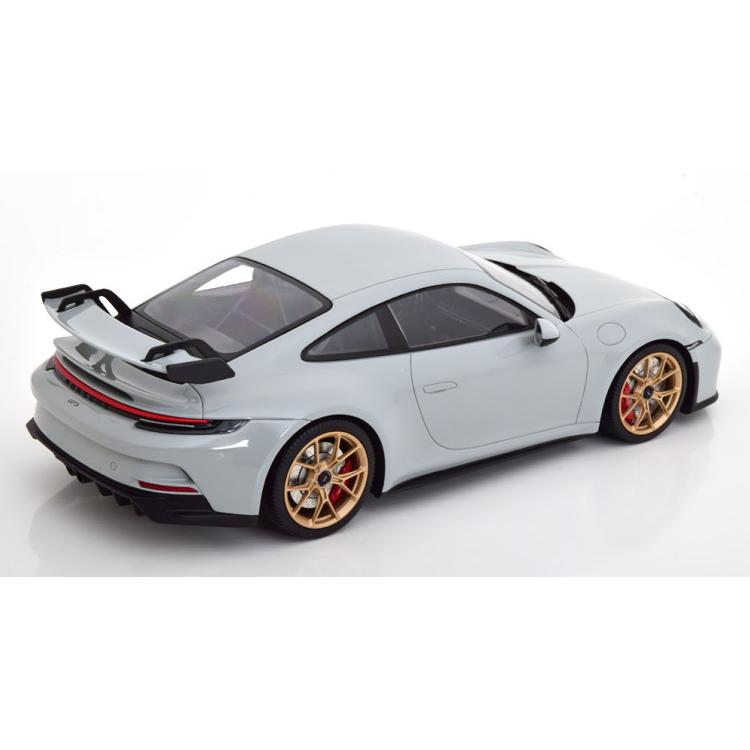 ミニチャンプス 1/18 ポルシェ 911 (992) GT3 2021 ライトグレー