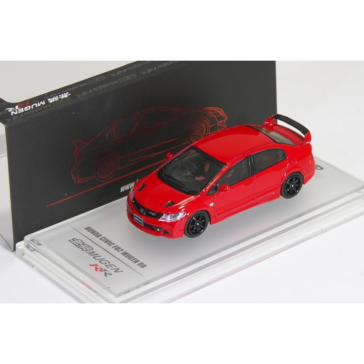 トミカ・京商サイズINNO 1/64 ホンダ 無限 RR レッド シビック タイプR
